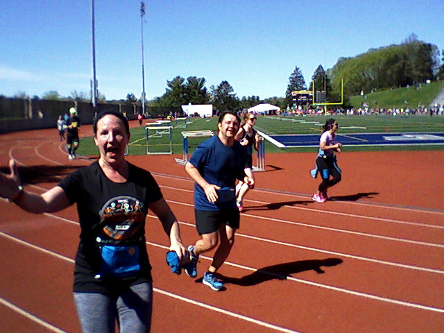 Sarah Monte at St. Luke's Half Marathon